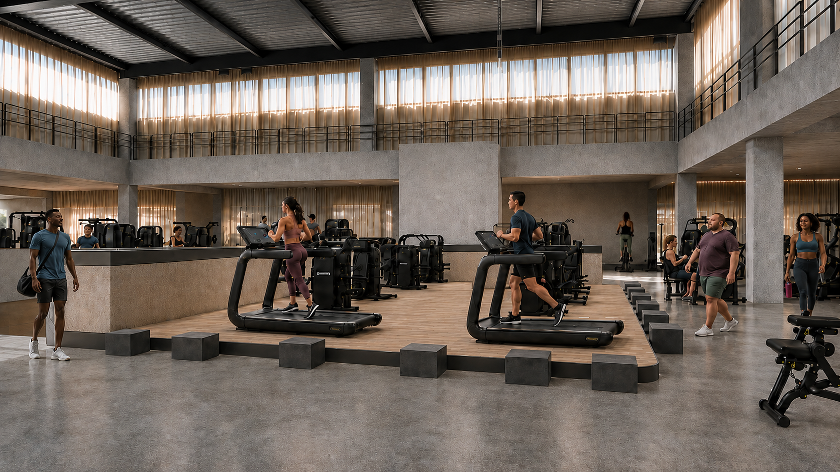 Fitness étage 4